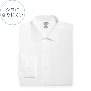 <ブルックス ブラザーズ>ノンアイロン ドレスシャツ/Pinpoint Oxford Regent Fit